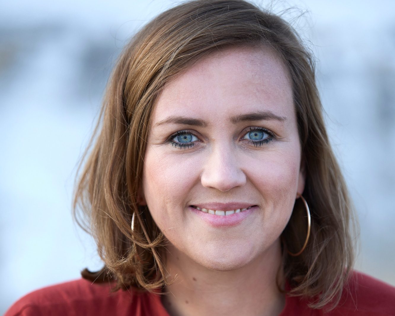 Portrait des Kopfes der Website-Betreiberin